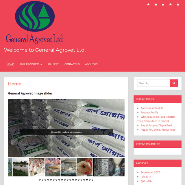 Agricultural Website