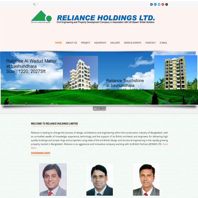 Real Estate website