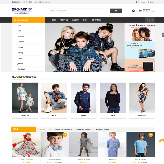 E-commerce Website