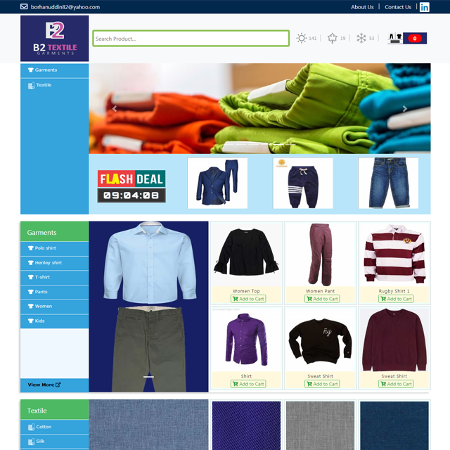 A New E-commerce Website