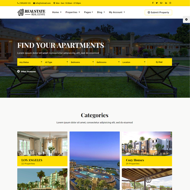 A New Real Estate Website