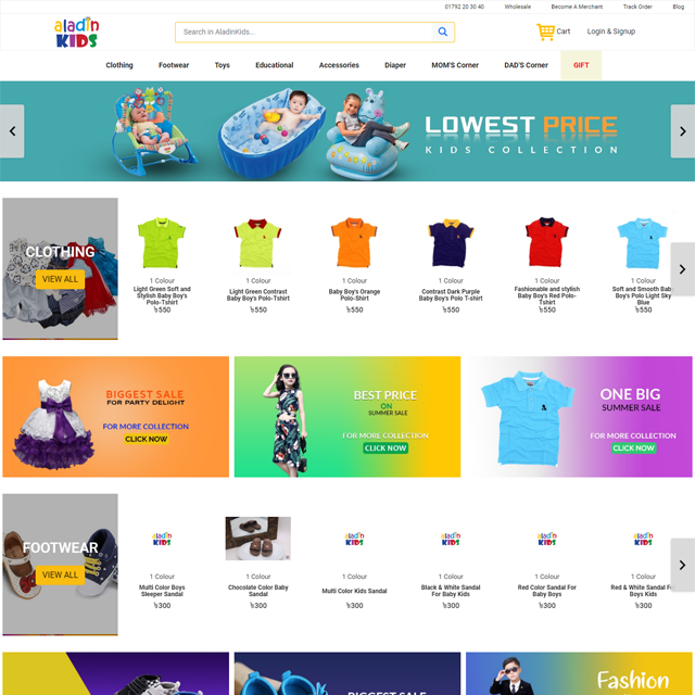 All E-commerce Website