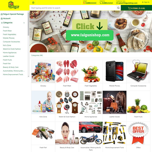 A New E-commerce Website